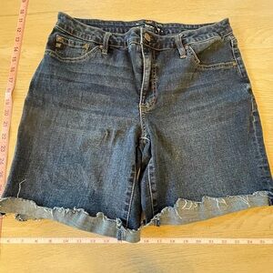 Seven7 Women's Blue Jean Shorts